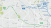 Karte mit möglichen Linienverläufen der S32 und der U5 im Hamburger Westen